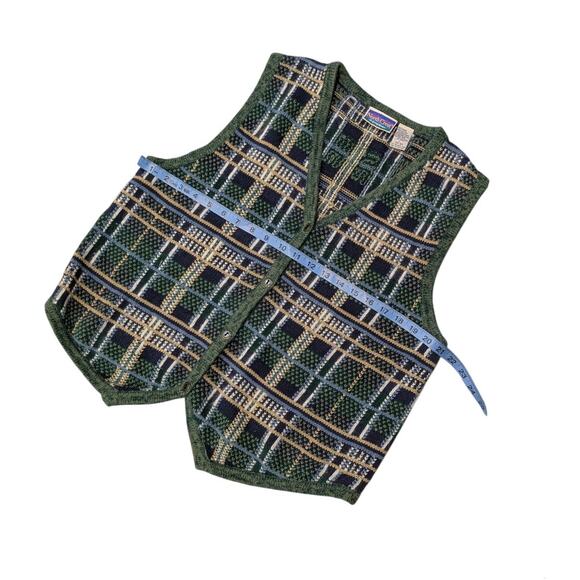 North Crest Vintage 90's Sweater Vest Size L - Picture 5 of 5
